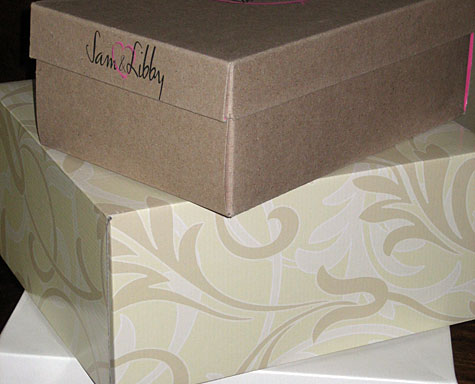 Covered Card Box for Weddings how to cover a box with decorative paper