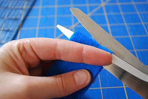 Merriment :: Fourth of July felt and button star napkin rings by  Kathy Beymer