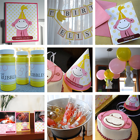 Party Favors   Birthday on Happy 1st Birthday Banner Free Printable Hanging Sign By Kathy Beymer