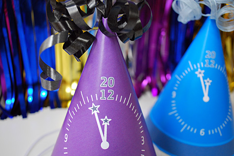 Craft Ideas Year  Birthday Party on To Make New Year S Eve Party Hats Free Printable 2012 Template Craft