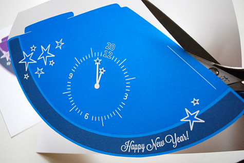 Craft Ideas 2012 on Make New Year S Eve Party Hats Free Printable 2012 Template