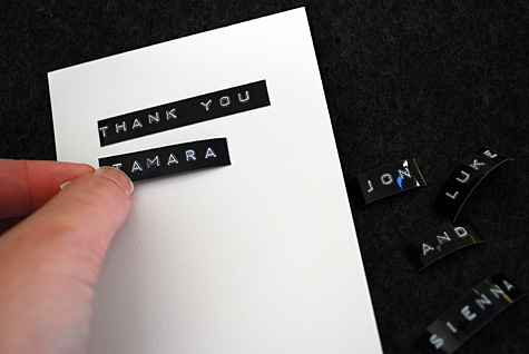 homemade thank you card ideas. for thank you notes using