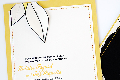 scrapbook wedding invitations