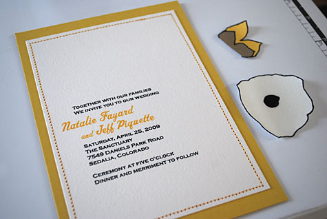 Leaf Wedding Invitations