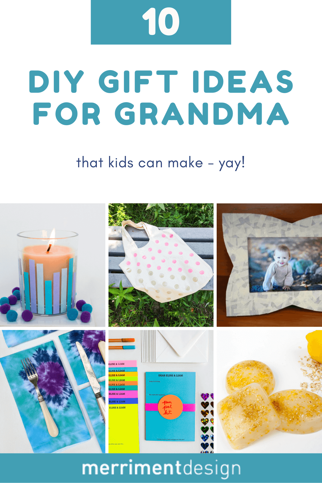 10 DIY gift ideas for Grandma that kids can make