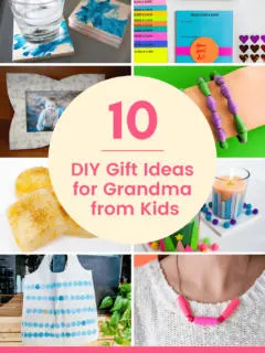 10 DIY gift ideas for Grandma from Kids