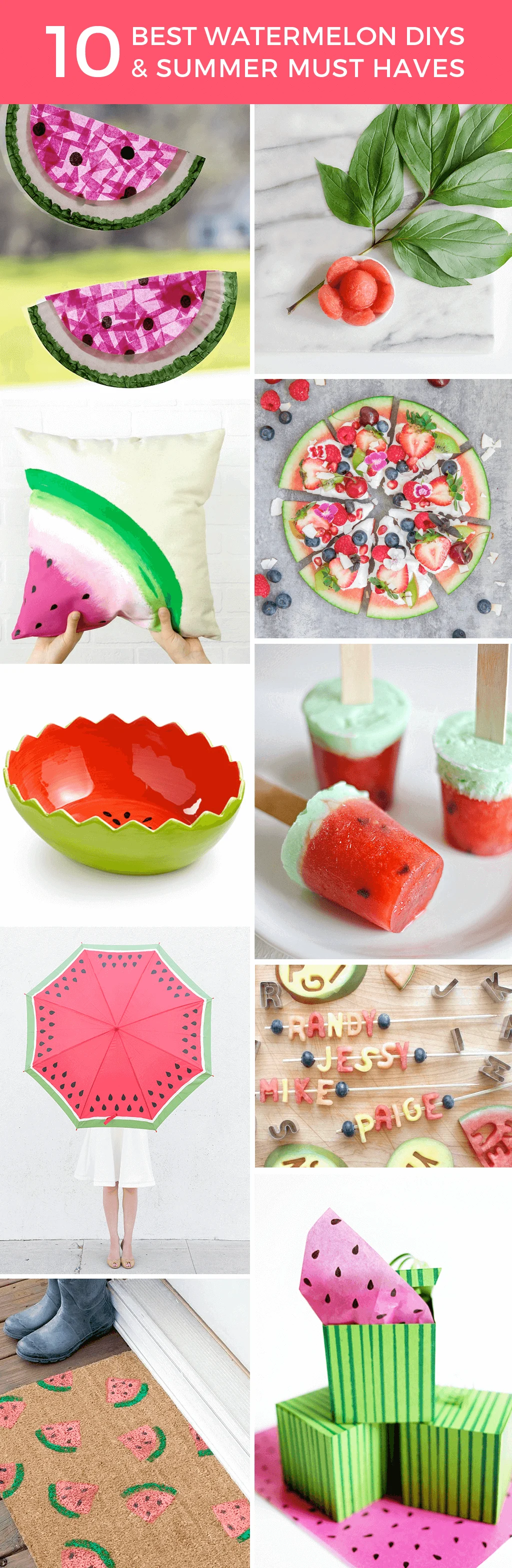 10 Best Watermelon DIYs and Summer Must Haves