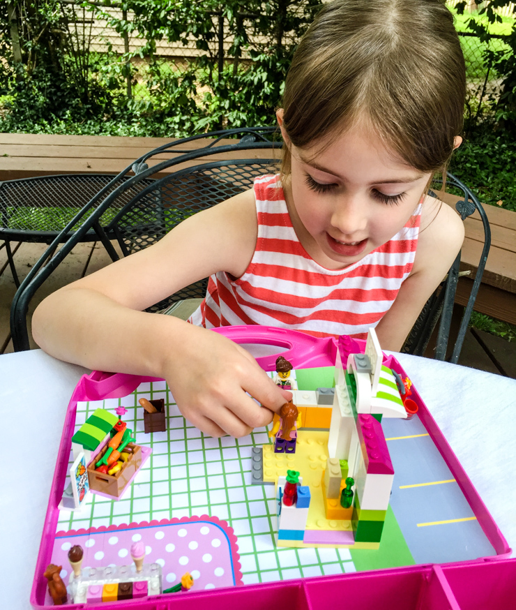 Three clever ways to take creative play on-the-go #LEGOSummer #CleverGirls