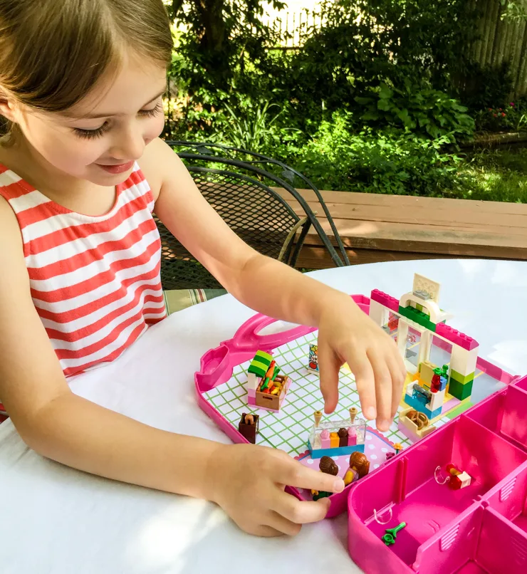 Three clever ways to take creative play on-the-go #LEGOSummer #CleverGirls