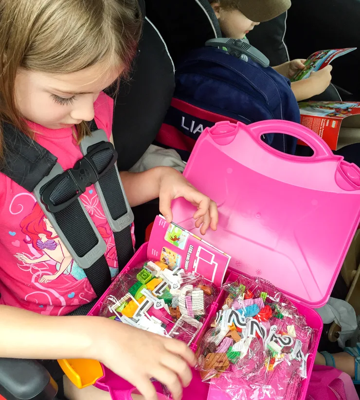 Three clever ways to take creative play on-the-go #LEGOSummer #CleverGirls