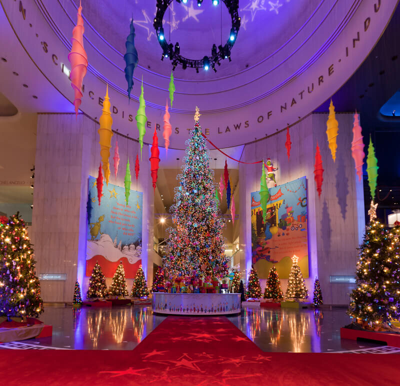 Christmas Around The World / Holidays of Light at the Museum of Science and Industry in Chicago