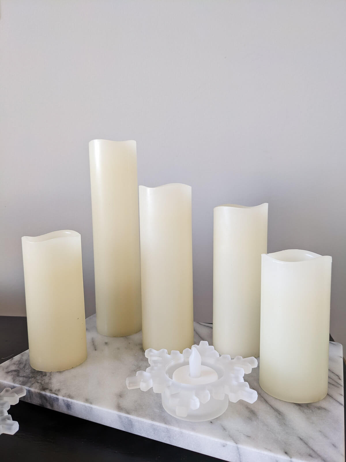 Flameless battery operated candles