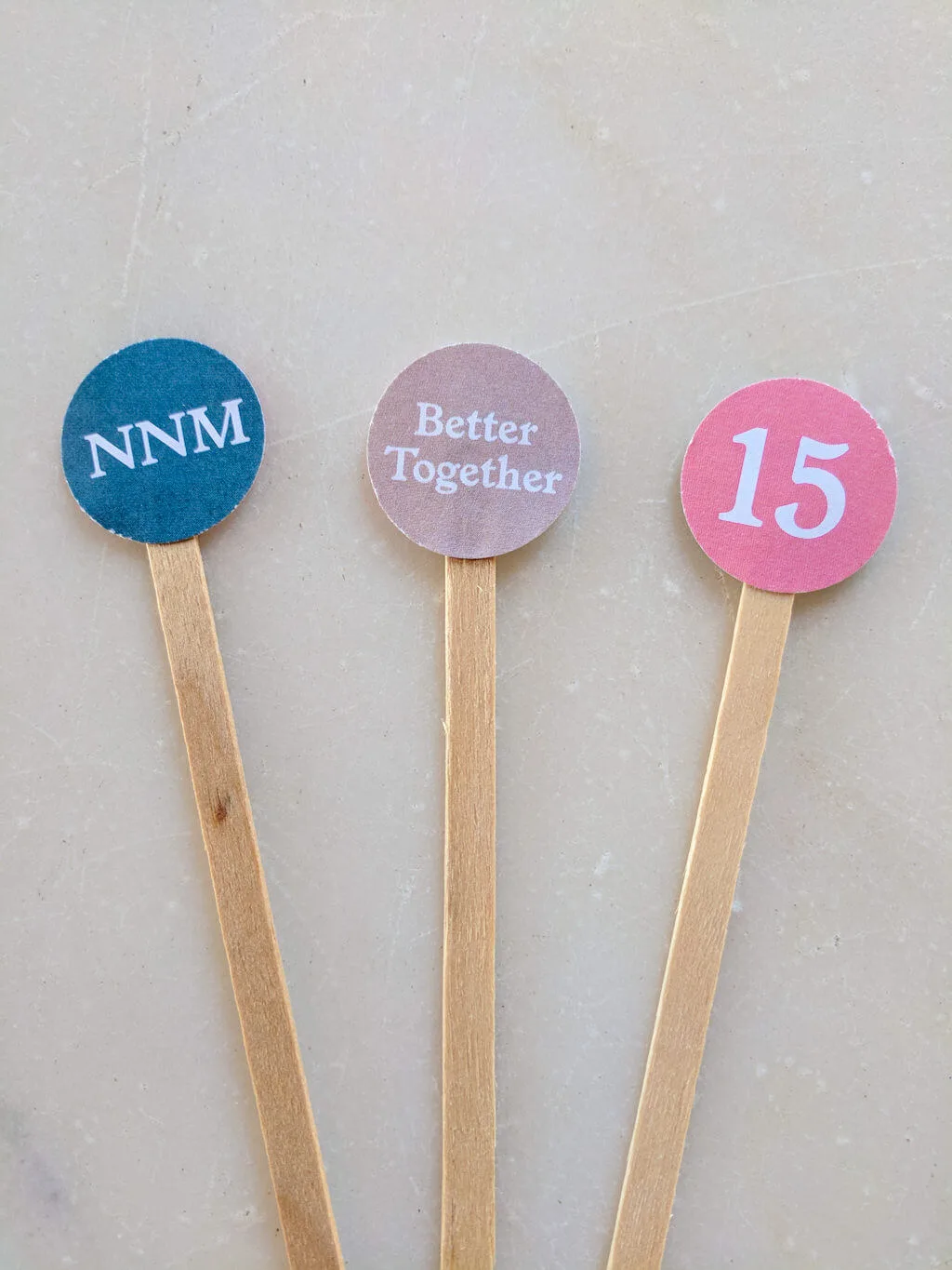 DIY drink stirrers - Better Together