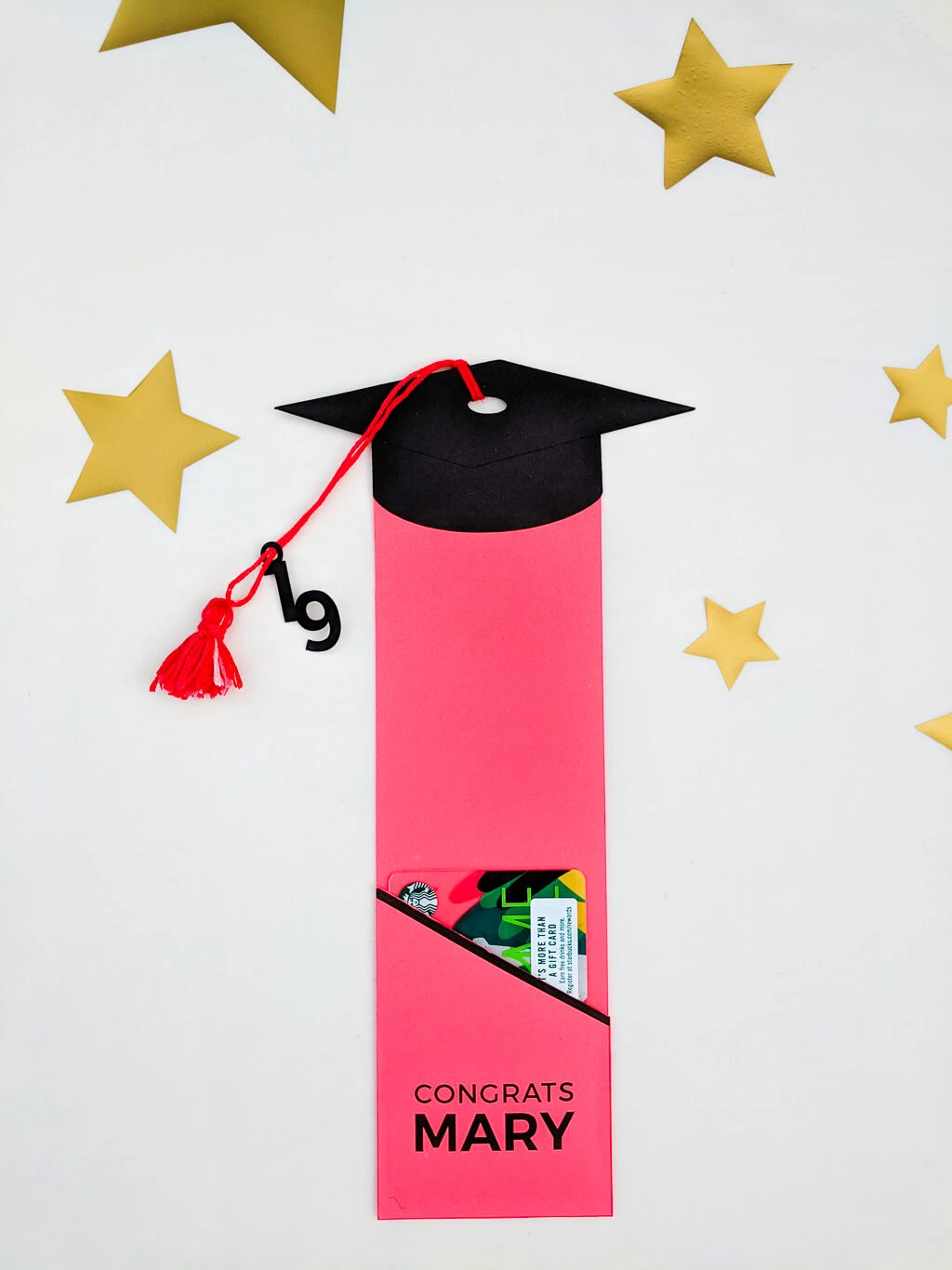 Graduation gift idea printable bookmark