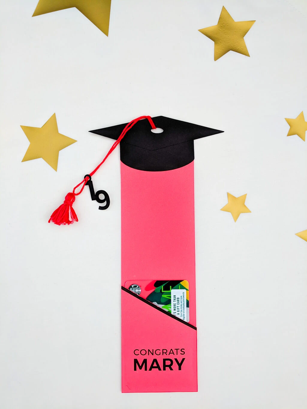 Graduation Bookmark Money Holder + Envelope - Aesthetic Journeys