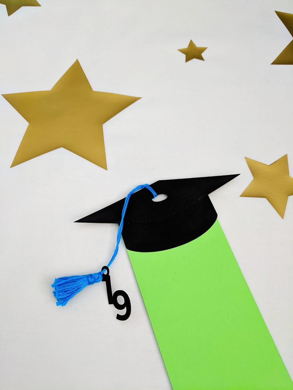 DIY graduation bookmark printable template