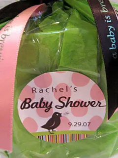 A Baby is Brewing baby shower favor