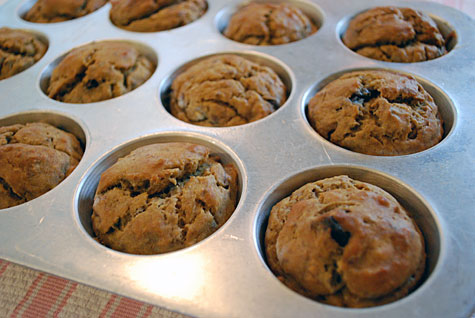 Merriment :: Australian Weet-Bix Banana Chocolate Chunk Muffins