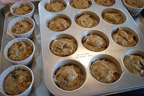 Merriment :: Australian Weet-Bix Banana Chocolate Chunk Muffins