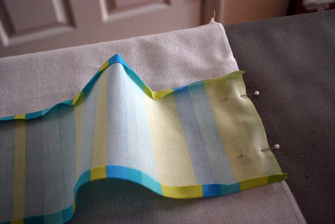 Baby burp cloths with loops for toys or binkies free craft project tutorial by Kathy Beymer at Merriment Design