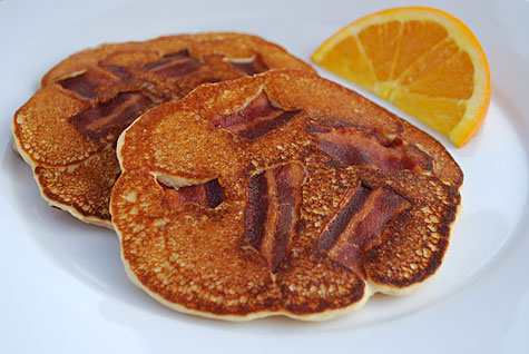 Bacon pancakes recipe