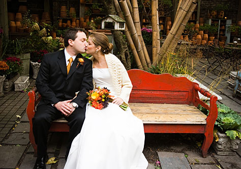 Kathy and Shane at A New Leaf, Chicago, IL :: Photograph by Pen Carlson