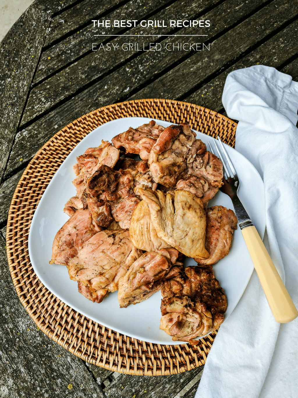 The best grilled chicken recipe! Originally from Upstate New York, this easy grilled chicken marinade is super tasty and cheap enough to serve a crowd.