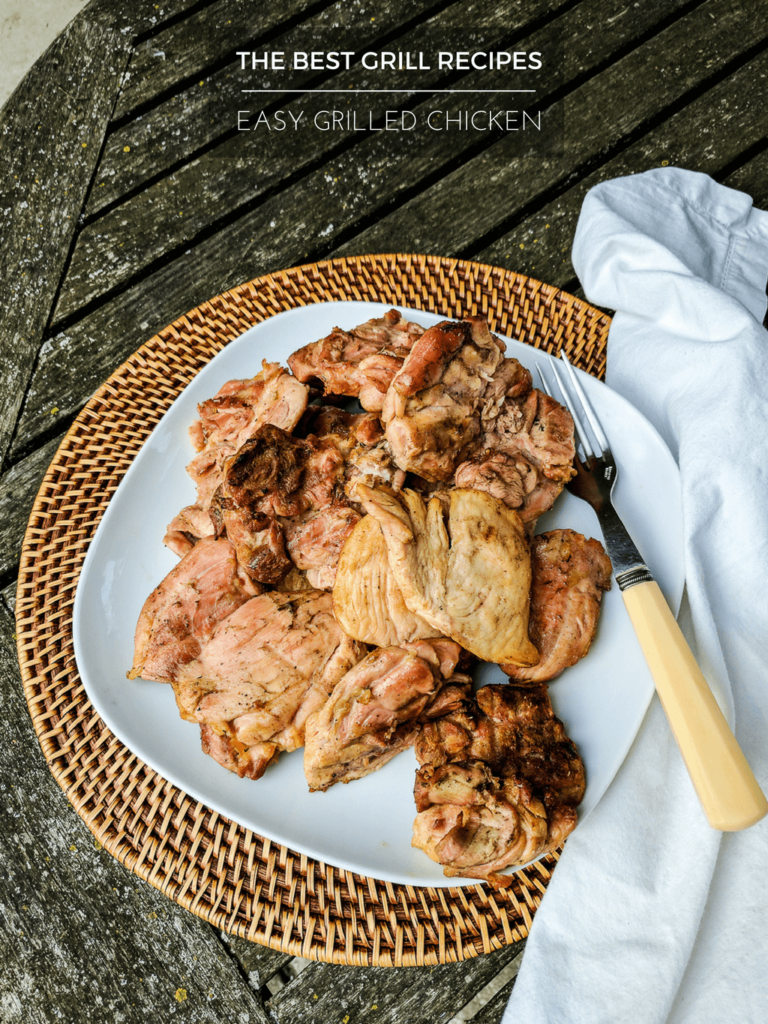 The best grilled chicken recipe! Originally from Upstate New York, this easy grilled chicken marinade is super tasty and cheap enough to serve a crowd.