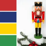 Color palette inspiration: German nutcrackers