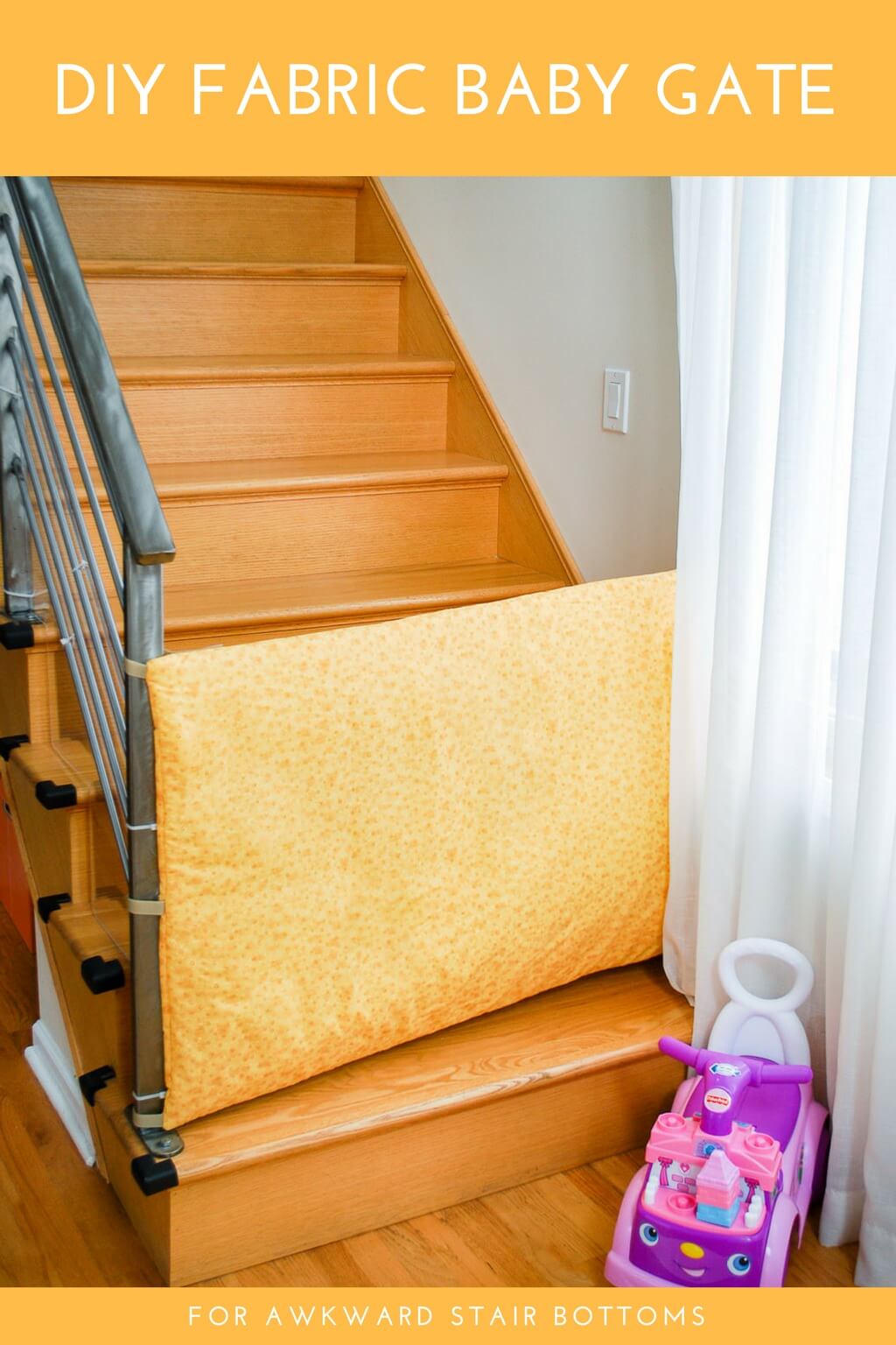 easy baby gate for stairs