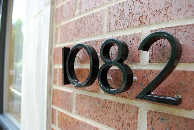 DIY Halloween Front Door Decoration - Subtle Spiderwebs