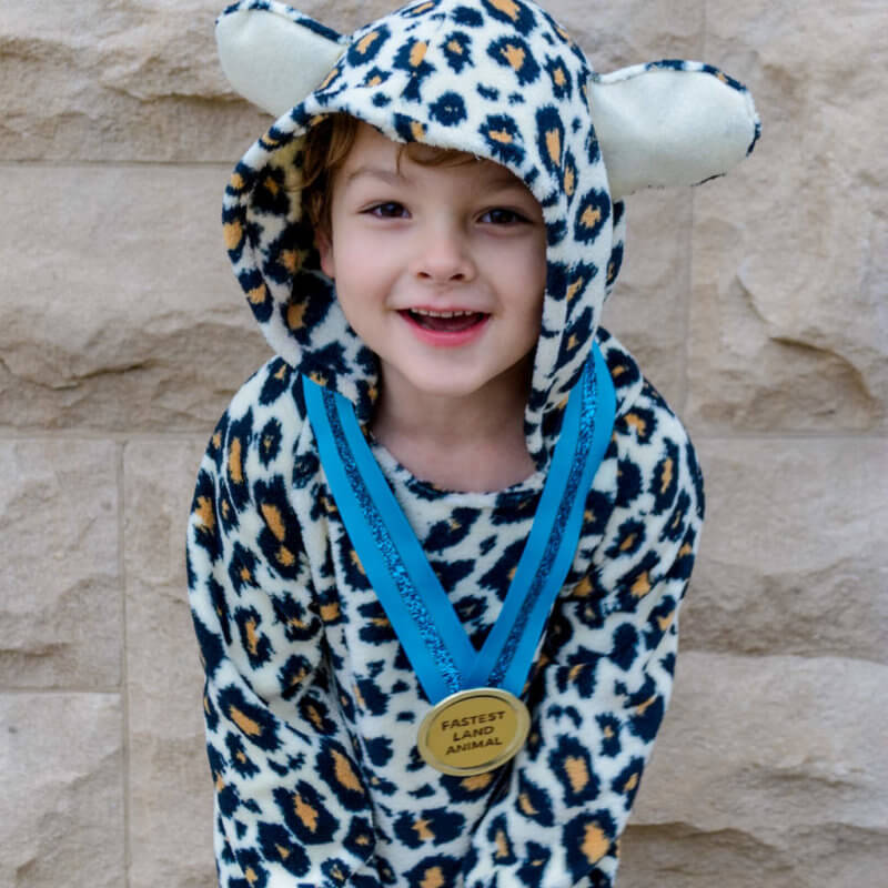 DIY Kids Cheetah Halloween Costume for Boys