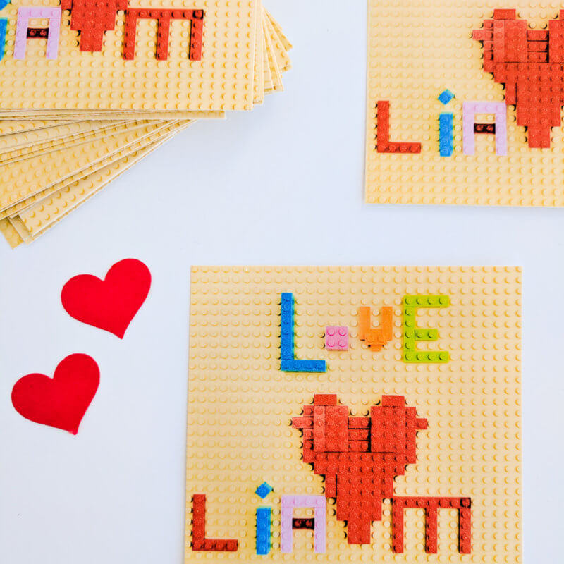 LEGO valentine's idea