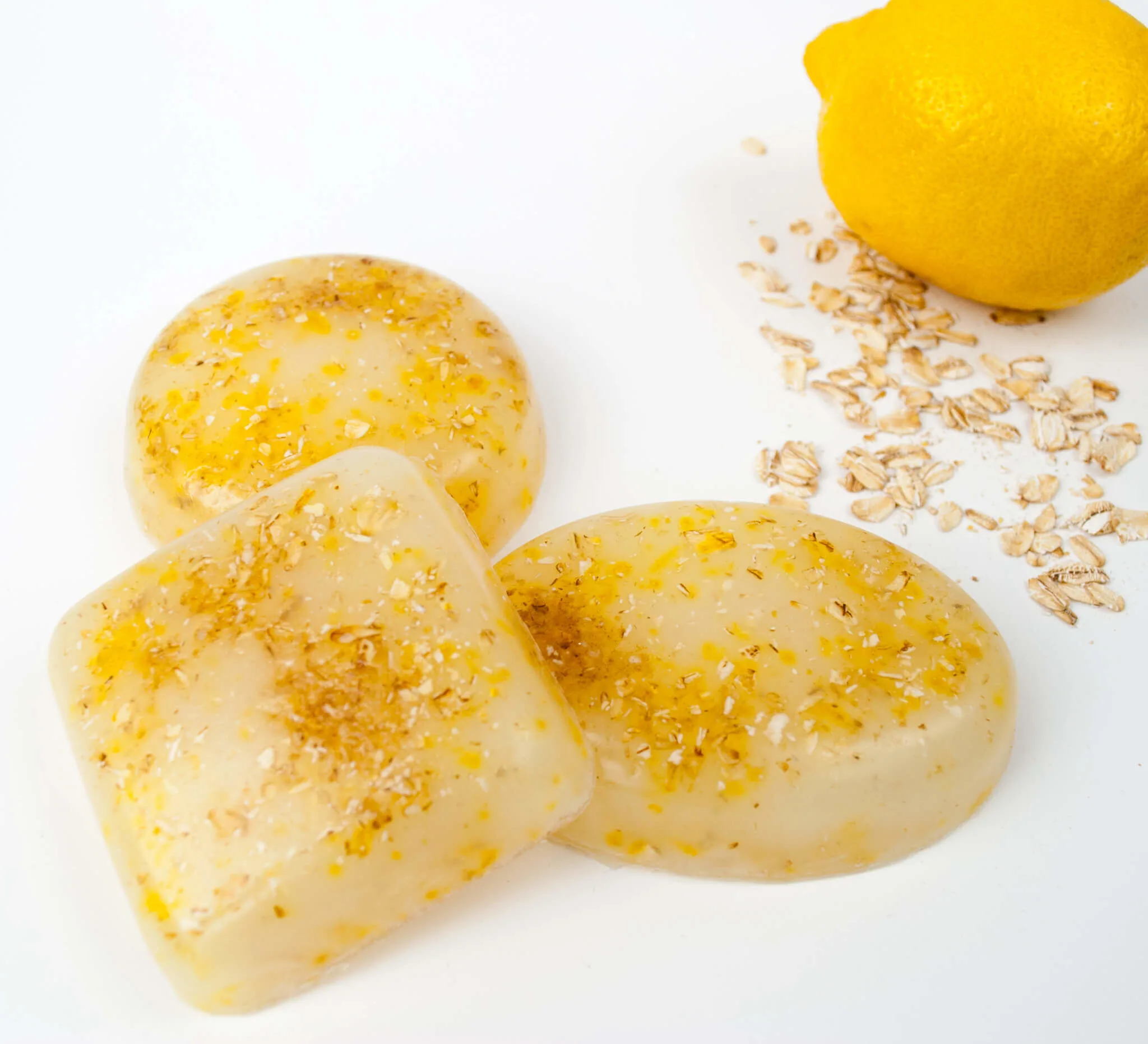 DIY Lemon and Oatmeal Soap
