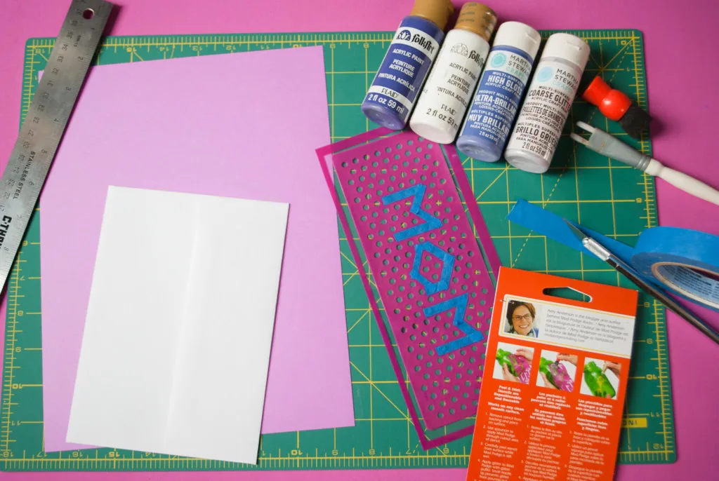 Easy handmade DIY Mother's Day card