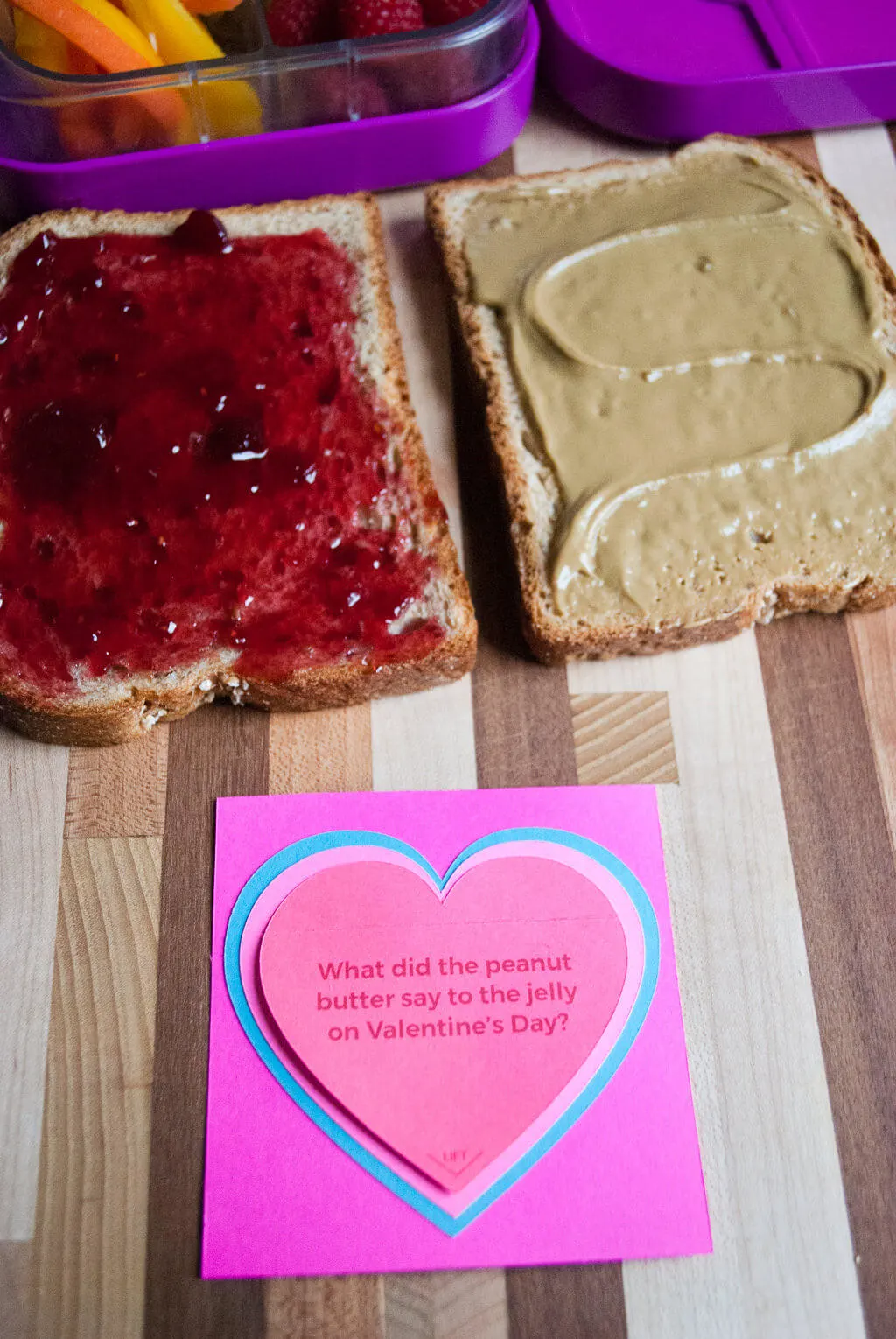 Printable lunch box notes for Valentine's Day