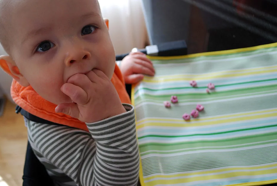 DIY Washable Baby Placemats Great for Clip-On Chairs free project tutorial