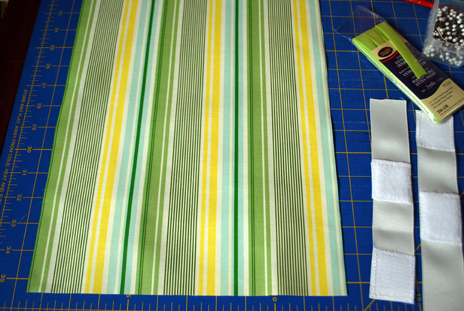 DIY Washable Baby Placemats Great for Clip-On Chairs free project tutorial