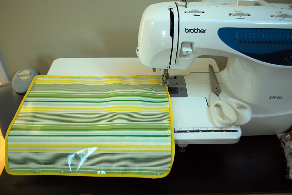 DIY Washable Baby Placemats Great for Clip-On Chairs free project tutorial