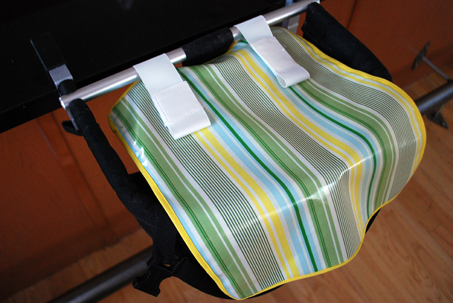 DIY Washable Baby Placemats Great for Clip-On Chairs free project tutorial