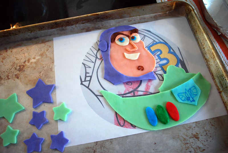 Easy Buzz Lightyear Toy Story Birthday Cake Idea