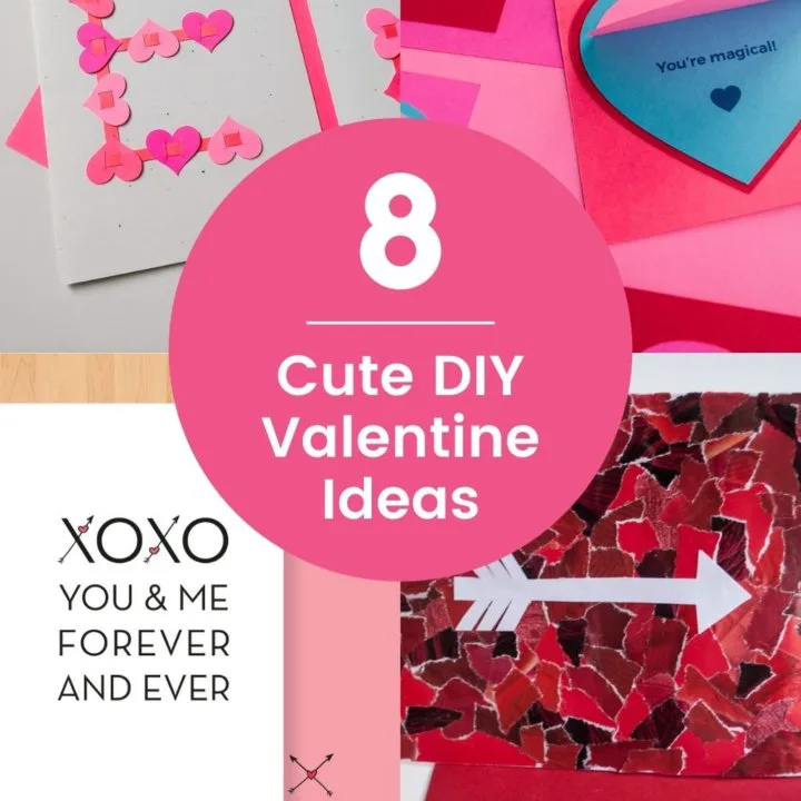 8 Cute DIY Valentine's Day Card ideas