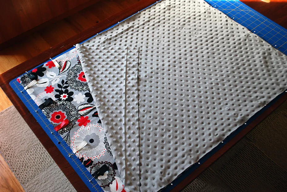 Easy DIY Ribbon Baby Blanket Sewing Pattern and Tutorial