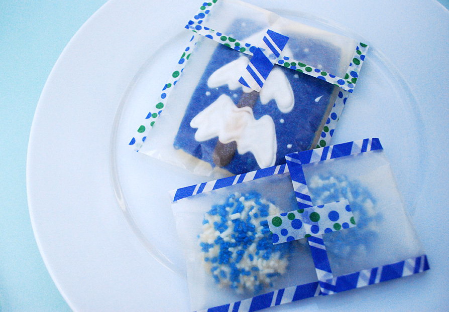 Easy Holiday Cookie Treat Bag Packaging