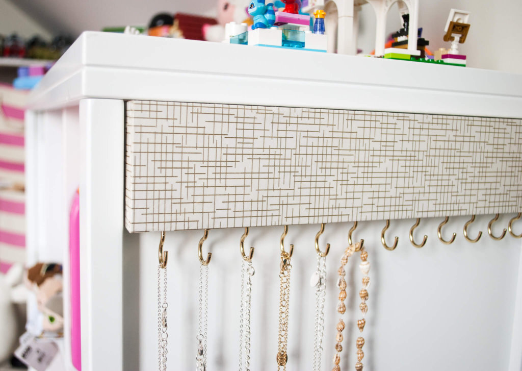 DIY Jewelry organizer Necklace Holder from wood