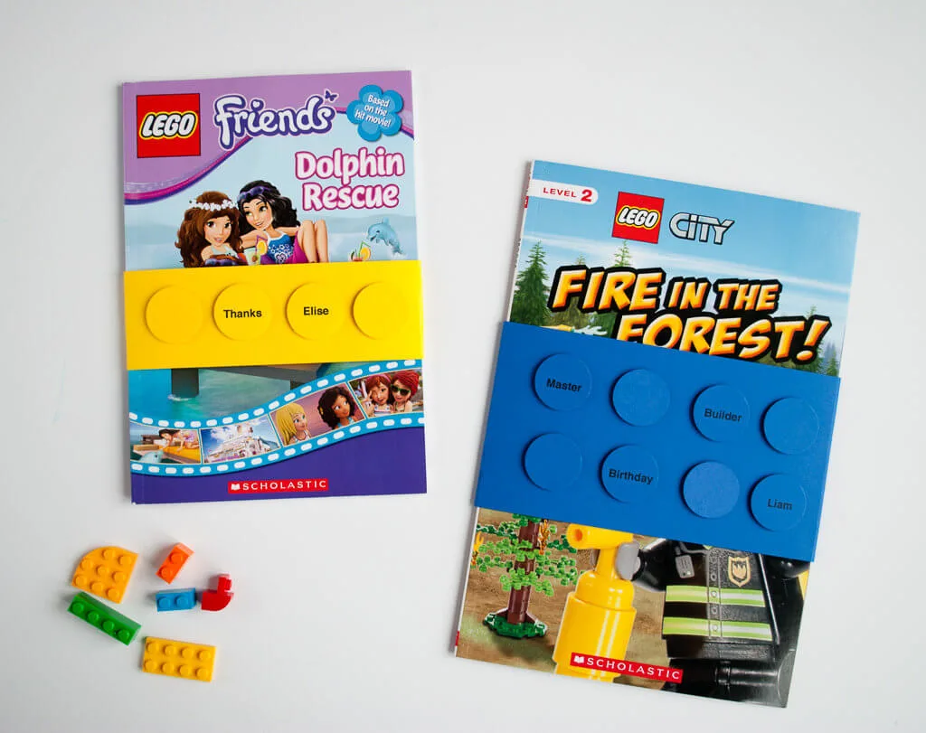Make cute personalized LEGO birthday favors while staying within budget!