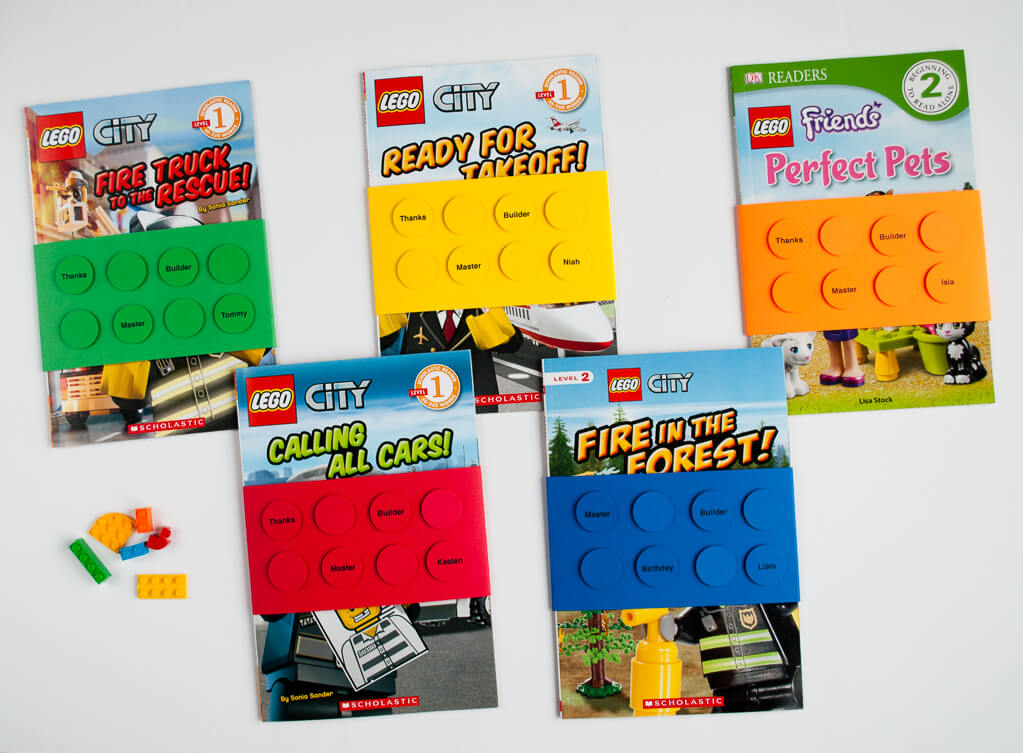 Easy DIY LEGO Birthday Party Favors and Tags Merriment Design