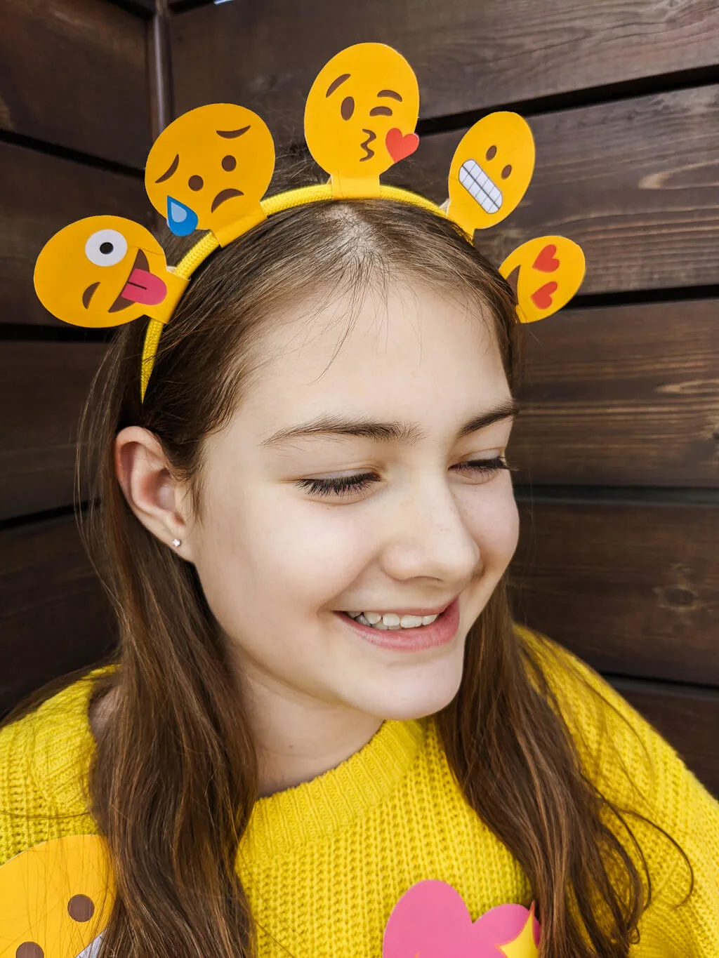 Easy emoji printable headband