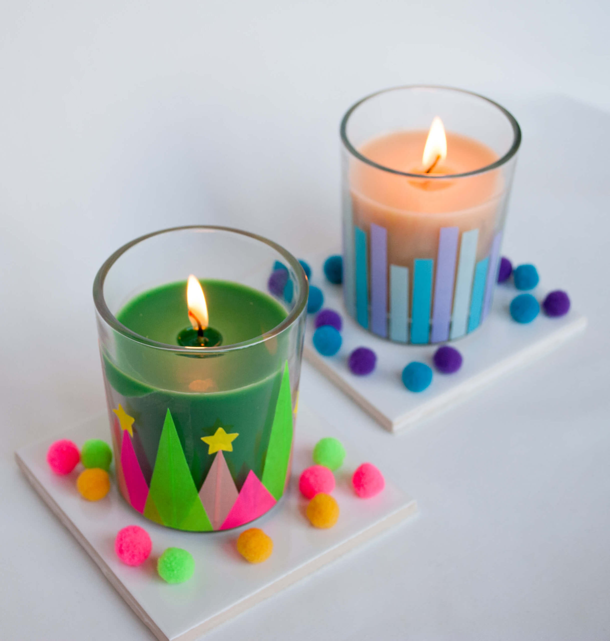 15-Minute Gift Idea: Easy DIY Sharpie Decorated Candle - Happiness is  Homemade