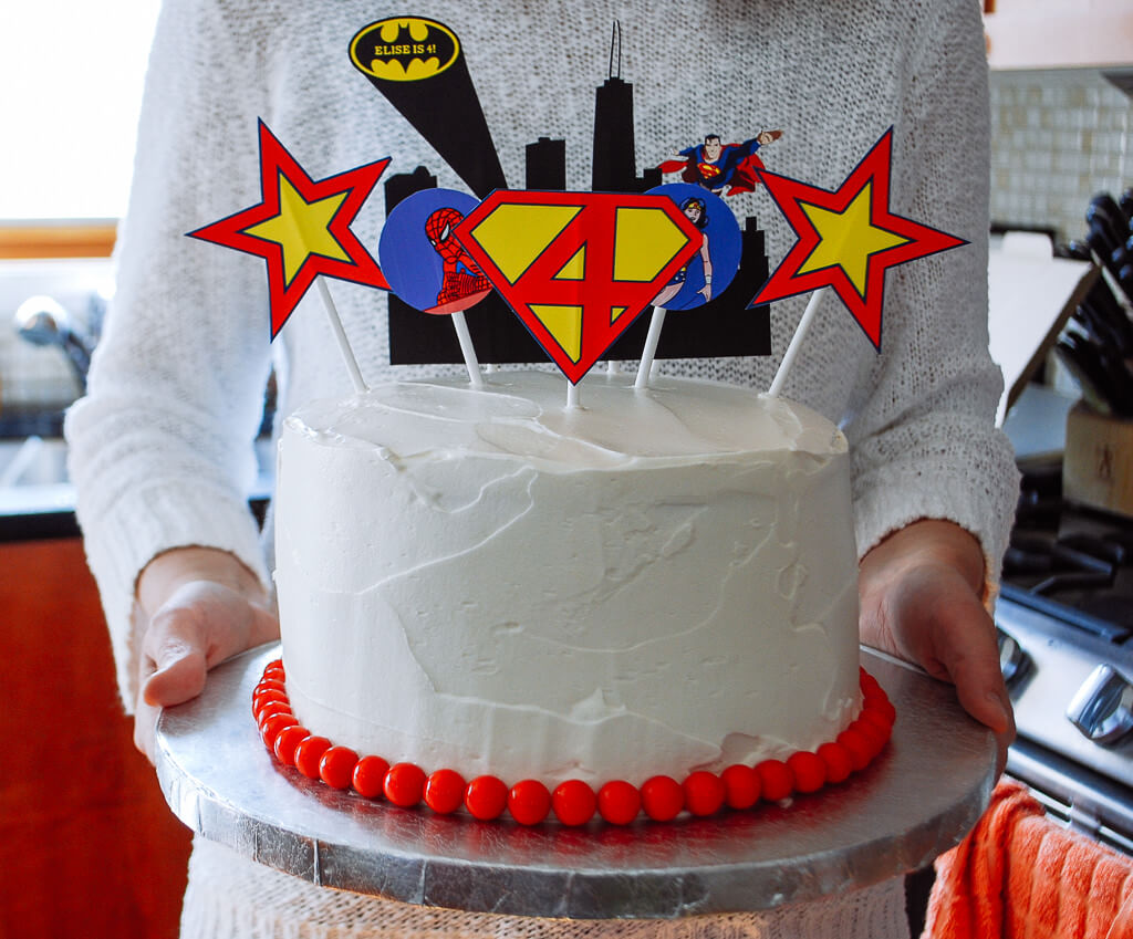 Superhero Cake Toppers (Pack of 3) | Superhero (Boys) | Boys Birthday Party  Supplies - Discount Party Supplies
